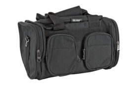 BULLDOG RANGE BAG ECON W/STRAP BLK