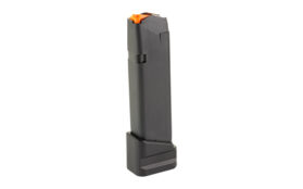 MAG SHIELD GLOCK 17 +5/4 EXTN BLK