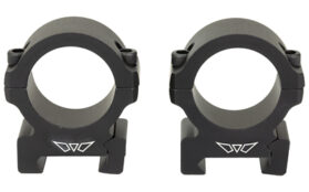 WARNE VAPOR HORIZ 30MM RINGS MED