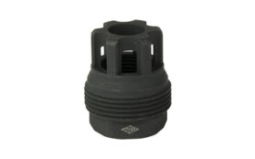 YHM MUZZLE BRAKE 5/8-24 BLACK