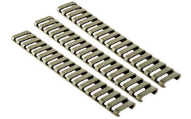 ERGO 18-SLOT LDDR RAIL COVERS 3PK DE