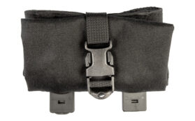 GGG ROLL UP DUMP POUCH BLACK
