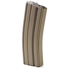 ASC AR Family Rifle Magazine Black Follower Dark Earth Stainless Steel .223 Remington 30/rd