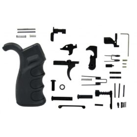 TacFire AR-10 Lower Parts Kit - Black