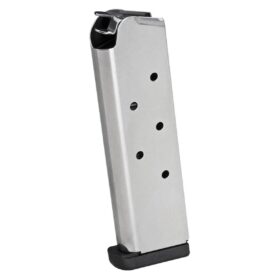 Springfield 1911 Stainless Steel EMP Magazine with Slam Pad .45 ACP 7/rd