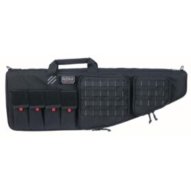 G-Outdoors Tactical AR Case with External Handgun Case 32" Black