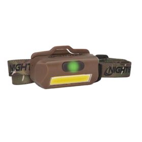 Nightstick Multi-Flood USB Headlamp with Brim Clip & Black Strap LiPo FDE