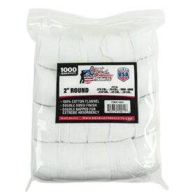 Pro-Shot 2" Round 100% Cotton Patches 1000/ct