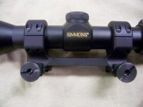 DNZ Freedom Reaper 1-Piece Picatinny Scope Mount - AR15 1" X-High Matte Black