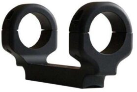 Remington 700-Short Action-High Mount-Black with 8-40 Screws