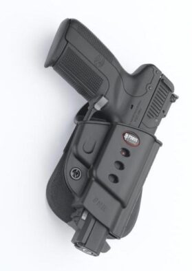 Fobus Evolution Series Paddle Holster For FN 5.7 in Black Right Hand