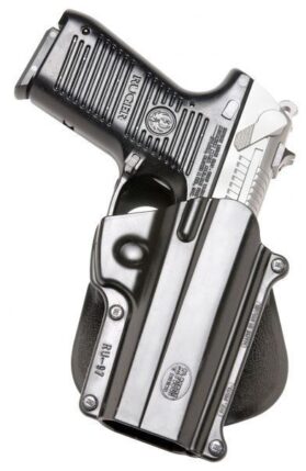Fobus Standard Paddle Holster for Ruger P90|Ruger P94 Black Right Hand