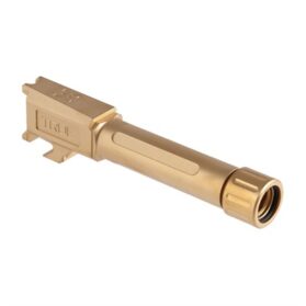 HELLCAT THD BARREL, 1/2''X28, GOLD TIN, 9MM