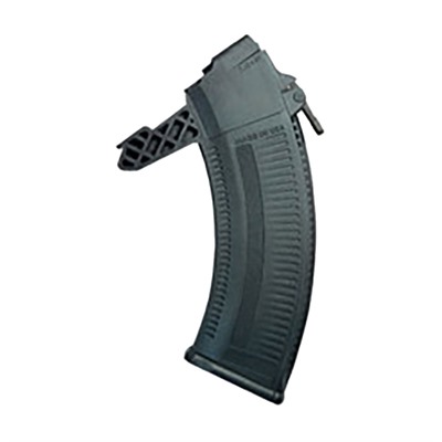35RD MAGAZINE W/ LEVER RELEASE 7.62X39 POLYMER BLACK