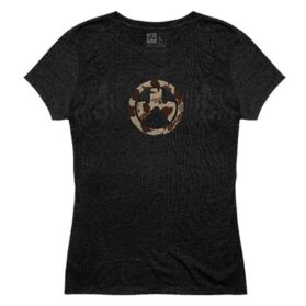 WOMEN'S RAIDER CAMO CVC T-SHIRT MEDIUM
