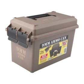 AMMO CAN COMBO PACK 9MM LUGER 1000 ROUND POLYMER TAN