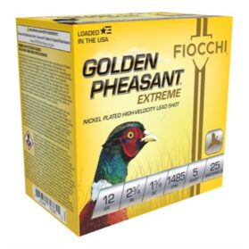 GOLDEN PHEASANT EXTREME 12 GAUGE2-3/4'' 1-3/8OZ #5 SHOT25/BOX