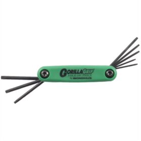 GORILLA GRIP TORX WRENCH 8-PIECE SET (T6-T25)