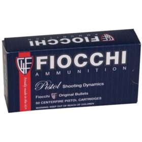 FIOCCHI 45ACP 230GR FMJ 50/BX 10BX/CS