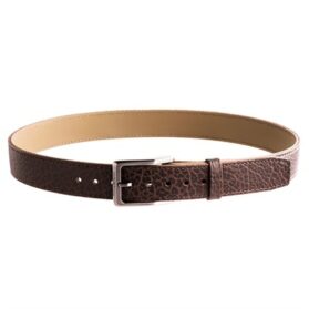 TEJAS EL CIBOLO GUN BELT CHOCOLATE 46''