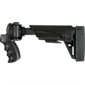 STRIKEFORCE GEN2 SIDE-FOLDING SHOTGUN STOCK W/TRACLOCK BLACK