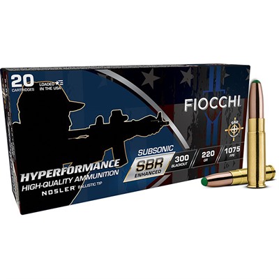 HYPERFORMANCE SBR ENHANCE 300 AAC 220GR NOSLER BT 20/BOX