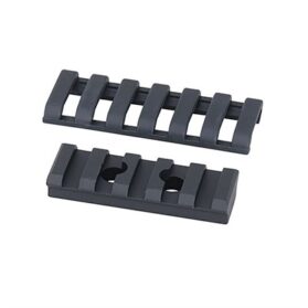 DIRECT THREAD FALCON RAIL PICATINNY ALUMINUM BLACK 2''
