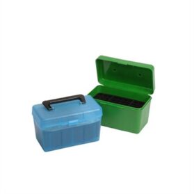 HANDLE CARRY RIFLE AMMO BOX 26 NOSLER-338 LAPUA 50 RD GREEN