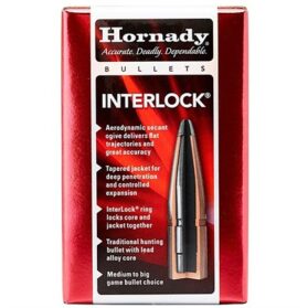INTERLOCK 30 CALIBER (0.308'') 180GR ROUND NOSE 100/BOX