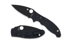 SPYDERCO MANIX 2 SALT MC 3.37" BLK