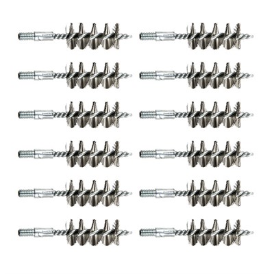 STANDARD LINE BRUSH, .50 CALIBER HANDGUN, SS, 12 PACK
