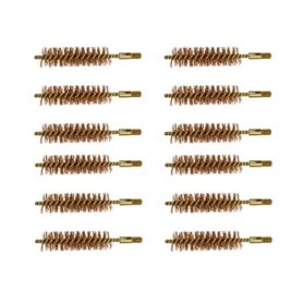 DOUBLE-TUFF BRONZE RIFLE BRUSH 54 CALIBER 12 PACK