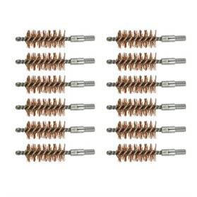 DOUBLE-TUFF BRONZE PISTOL BRUSH 475-480 CALIBER 12 PACK