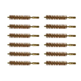 BEEFY BORE BRUSH, BRONZE, .416 CALIBER RIFLE, 12 PACK