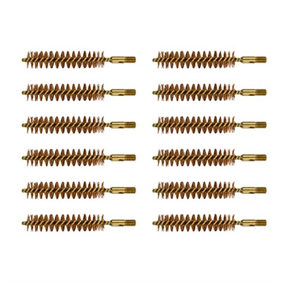 BEEFY BORE BRUSH, BRONZE, .458 CALIBER RIFLE, 12 PACK