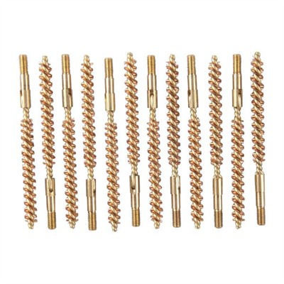 SPECIAL LINE BRASS RIFLE BRUSH M16 22 CAL 8-36 TPI 12 PACK
