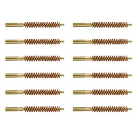 SPECIAL LINE DEWEY BRUSH, BRONZE, 8MM RIFLE, 12 PACK