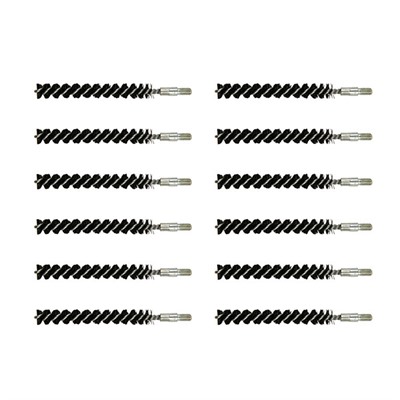 STANDARD LINE BRUSH, NYLON, .270 CALIBER RIFLE, 12 PACK