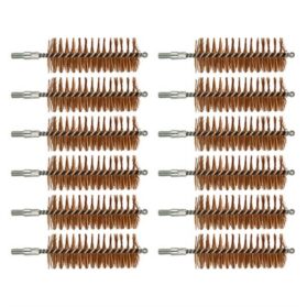 CHAMBER BRUSH, BRONZE, 12 GAUGE, 8-32 THREAD, 12 PACK