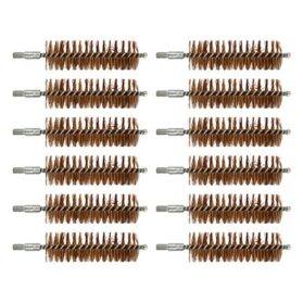 CHAMBER BRUSH, BRONZE, 20 GAUGE, 8-32 THREAD, 12 PACK