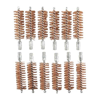 CHAMBER BRUSH, BRONZE, 12 GAUGE, 5/16''-27 THREAD, 12 PACK