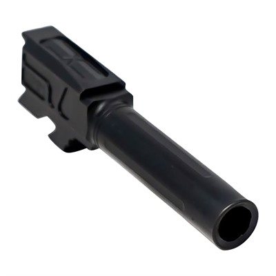 MATCH 9MM NON-THREAD STRAIGHT BBL FOR GLOCK 43/43X BLACK