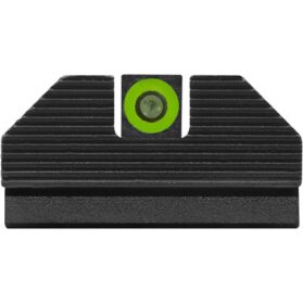 MIN NIGHT SIGHTS-GLOCK 17,19,22-24,26,27,31-36,38 BLK/GRN