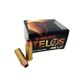 G2 TELOS 45 COLT 20RD BOX 25 BOXES PER CASE