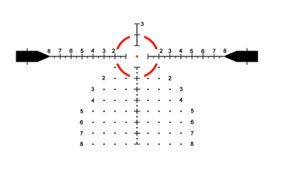 EOTECH VUDU 3-9X32 SFP MR5 MRAD BLK - Image 2