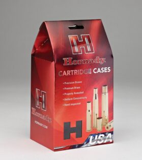 Hornady Unprimed Brass Rifle Cartridge Cases .30 Nosler 20/rd