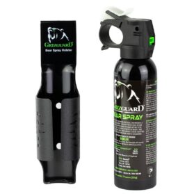 Griz Guard Bear Spray with Holster 7.9 oz Shrink Wrap Retail Packaging