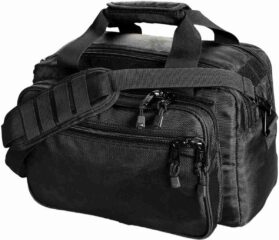 Uncle Mike's Side-Armor Deluxe Range Bag - Black