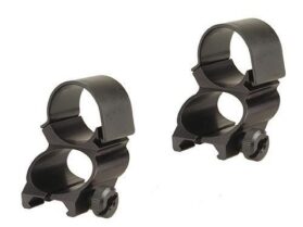 Weaver Detachable See-Thru Scope Rings - 1" Extension -Black