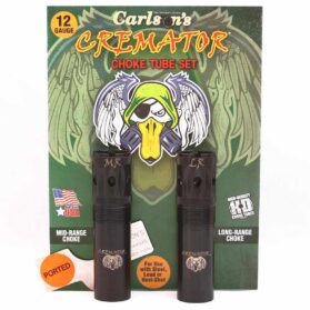 Carlson's Cremator Waterfowl Mid and Long Range Ported Choke Tube for 12 ga Beretta/Benelli Mobil 2/ct